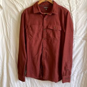 Toad & Co Men’s collared shirt. EUC